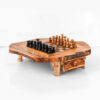 Elegant Wood Chess Pieces